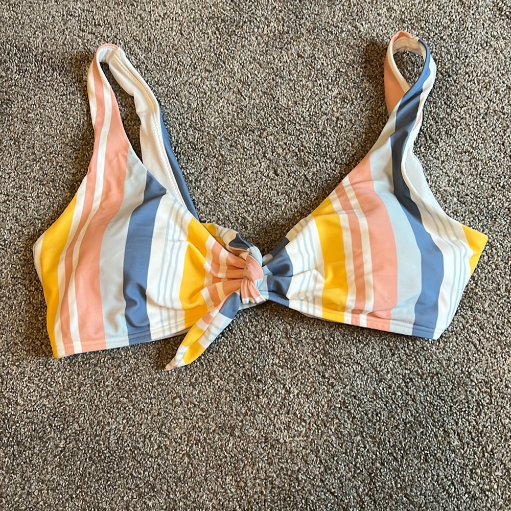 hollister tie front bikini